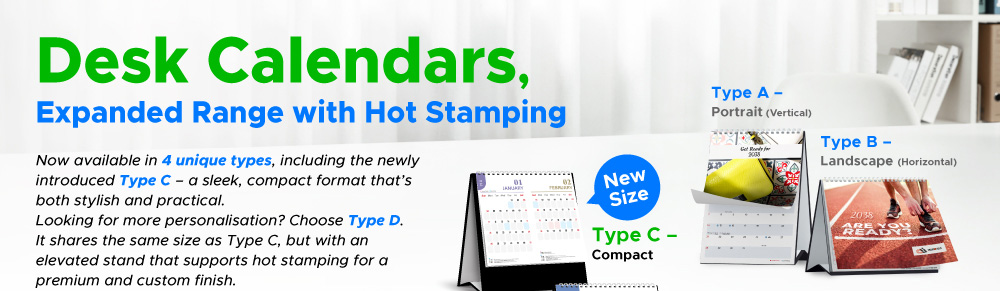 desk calendar