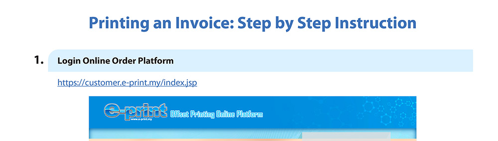 download invoice
