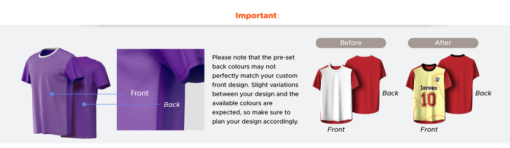 one shide sublimation shirts