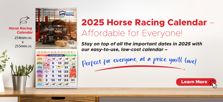 Horse Racing Calendar