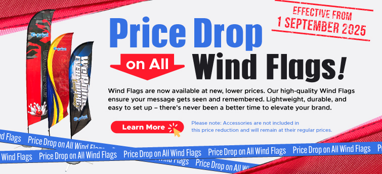 Wind Flag - Price Drop
