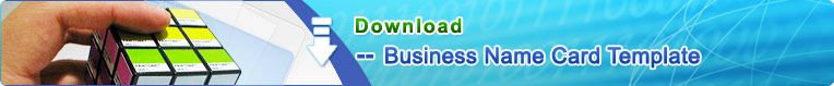 Business Name Card Template