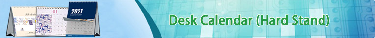 Desk Calendar (Hard Stand)