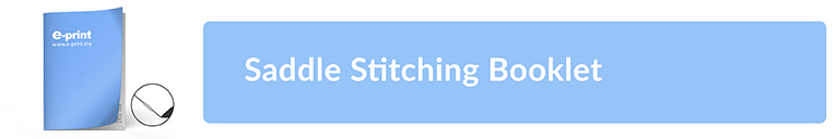 Saddle Stitching Booklet