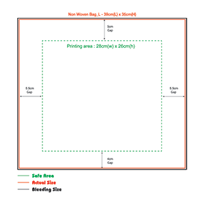 GNWB - L - 39cm(L) x 35(H)