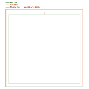 Blank Template - 300mm x 300mm